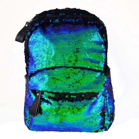 Рюкзак школьный Yes с пайетками GS-01 Green chameleon (557678) - Фото 6
