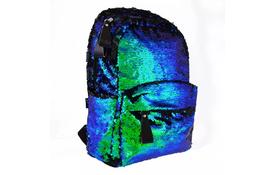 Рюкзак школьный Yes с пайетками GS-01 Green chameleon (557678) - Фото