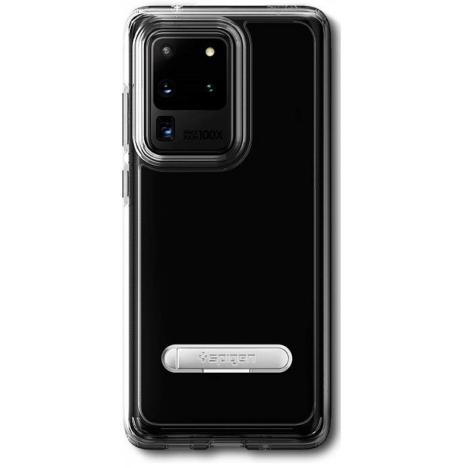 Чехол для моб. телефона Spigen Galaxy S20 Ultra Ultra Hybrid S, Crystal Clear (ACS00715) - Фото 5