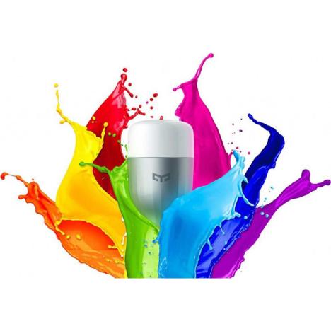 Умная лампочка Xiaomi Yeelight LED Colorful Smart Wi-Fi Bulb (YLDP06YL / DP0060W0EU) - Фото 1
