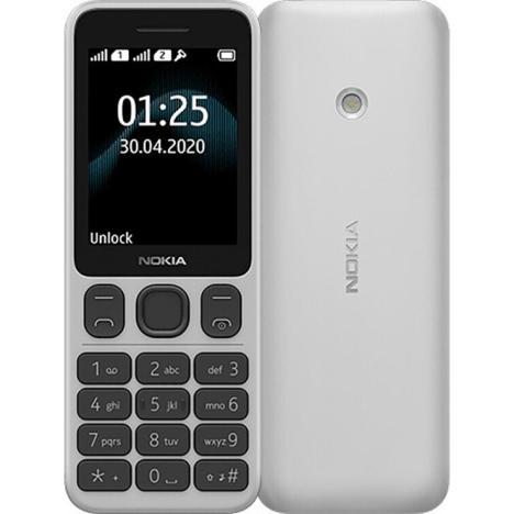 Мобильный телефон Nokia 125 DS White - Фото 1