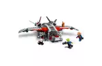 Конструктор LEGO Super Heroes Marvel Comics Капитан Марвел и атака скруллов 3 (76127)