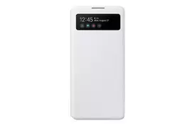 Чехол для моб. телефона Samsung S View Wallet Cover для Galaxy S 10 Lite (G770) White (EF-EG770PWEGRU) - Фото