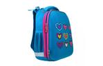 Рюкзак школьный Yes H-12-1 Hearts turquoise (554490)