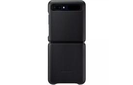 Чехол для моб. телефона Samsung Leather Cover Galaxy Z Flip (F700) Black (EF-VF700LBEGRU) - Фото