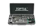 Набор инструментов TOPTUL комбінований 1/2'' 43од. (дюйм+метр.) (GCAD4303)