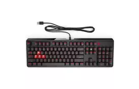 Клавиатура HP OMEN Encoder USB CHERRY MX Brown (6YW75AA) - Фото