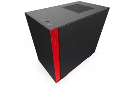 Корпус NZXT H210 Black/Red (CA-H210B-BR) - Фото