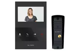 Комплект видеодомофона Slinex SQ-04_B+ML-16HR_B - Фото