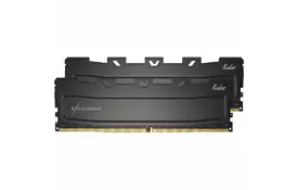 Модуль памяти для компьютера DDR4 32GB (2x16GB) 3200 MHz Black Kudos eXceleram (EKBLACK4323216CD) - Фото