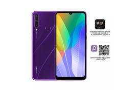 Мобильный телефон Huawei Y6p 3/64GB Phantom Purple (51095KYT) - Фото