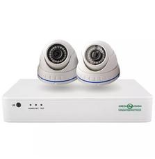 Комплект видеонаблюдения GreenVision GV-IP-K-S33/02