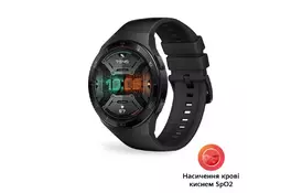 Смарт-часы Huawei Watch GT 2e Graphite Black Hector-B19S SpO2 (55025278) - Фото