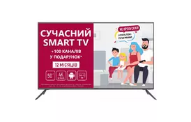 Телевизор PRESTIGIO 50SS05X (D1TV50SS05X_UA_GR_D1TV) - Фото