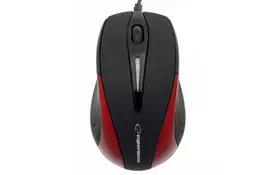 Мишка Esperanza EM102R Black-red  - Фото