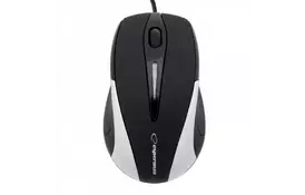 Мишка Esperanza EM102S Black-silver - Фото