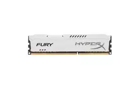 Модуль пам'яті для комп'ютера DDR3 4Gb 1 866 MHz HyperX Fury White Kingston (HX318C10FW/4) - Фото