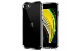 Чехол для моб. телефона Spigen iPhone SE/8/7 Crystal Hybrid, Crystal Clear (ACS00885) - Фото
