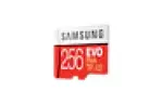 Карта памяти Samsung 256GB microSDXC class 10 UHS-I U1 Evo Plus V2 (MB-MC256HA/RU)