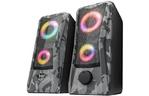 Trust Акустическая система (Колонки) 2.0 GXT 606 JAVV RGB USB SNOW CAMO