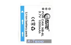 Акумулятор до фото/відео EXTRADIGITAL Canon NB-6L (BDC2444) - Фото