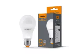 LED лампа VIDEX A60e 9W E27 4100K 220V - Фото