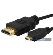 Кабель мультимедийный HDMI A to HDMI D (micro), 0.5m PowerPlant (KD00AS1241)