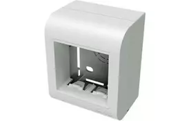 Электроустановочное изделие ДКС Коробка монтажная PDM под 2 модуля 45x45 (10013) - Фото