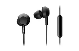Наушники PHILIPS TAE4105 Mic Black (TAE4105BK/00) - Фото