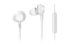 Наушники PHILIPS TAE4105 Mic White (TAE4105WT/00) - Фото