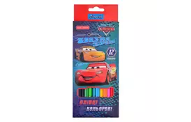 Карандаши цветные 1 Вересня Cars 12 цв (290536) - Фото