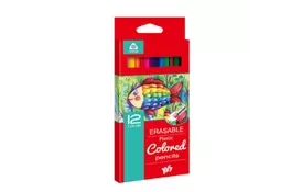 Карандаши цветные Yes с ластиком 12 шт (290503) - Фото