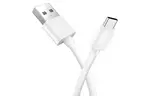 Дата кабель USB 2.0 AM to Type-C 0.3m White T-PHOX (T-C801(0.3) White)