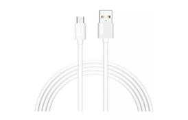 Дата кабель USB 2.0 AM to Type-C 0.3m White T-PHOX (T-C801(0.3) White) - Фото