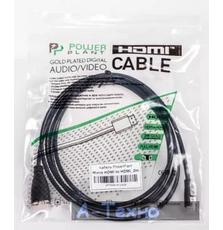 Кабель мультимедийный HDMI A to HDMI D (micro), 2.0m PowerPlant (KD00AS1242)