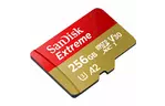 Карта памяти SANDISK 256GB microSD class 10 UHS-I U3 V30 Extreme (SDSQXA1-256G-GN6MN)