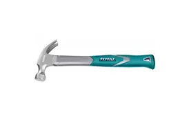 Молоток TOTAL THT73166 с гвоздодером, 450гр. (THT73166) - Фото