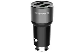 Зарядное устройство ColorWay 2USB AUTO ID 3.6A (18W) black (CW-CHA010-BK) - Фото