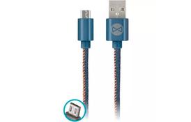 Дата кабель USB 2.0 AM to Micro 5P jeans Forever (T_01627) - Фото