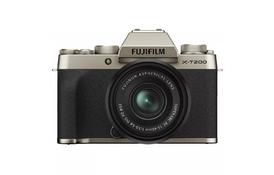 Цифровой фотоаппарат Fujifilm X-T200 + XC 15-45mm F3.5-5.6 Kit Gold (16646430) - Фото