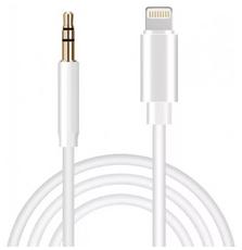 Переходник Lightning to Jack 3.5 мм white 1.0m XoKo (AUX-001-WH)