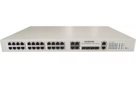 Коммутатор RaisecomL2, GE, 24x10/100/1000M RJ45 + 4x10G SFP ISCOM (2624G-4C-AC) - Фото
