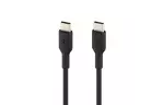 Дата кабель USB-С - USB-С, PVC, 1m, black Belkin (CAB003BT1MBK)