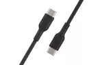 Дата кабель USB-С - USB-С, PVC, 1m, black Belkin (CAB003BT1MBK)