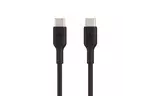 Дата кабель USB-С - USB-С, PVC, 1m, black Belkin (CAB003BT1MBK)