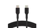 Дата кабель USB-С - USB-С, PVC, 1m, black Belkin (CAB003BT1MBK)