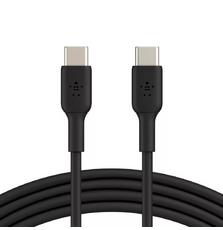 Дата кабель USB-С - USB-С, PVC, 2m, black Belkin (CAB003BT2MBK)