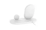 Зарядное устройство Belkin 3-in-1 Wireless Pad/Stand/Apple Watch, white (WIZ001VFWH)