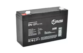 Батарея к ИБП Europower 6В 12Ач (EP6-12F1) - Фото