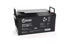 Батарея к ИБП Europower 12В 65Ач (EP12-65M6) - Фото